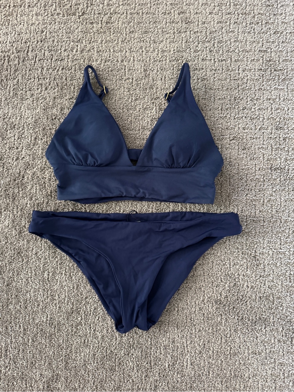 l*space Deep Navy Triangle Bralette